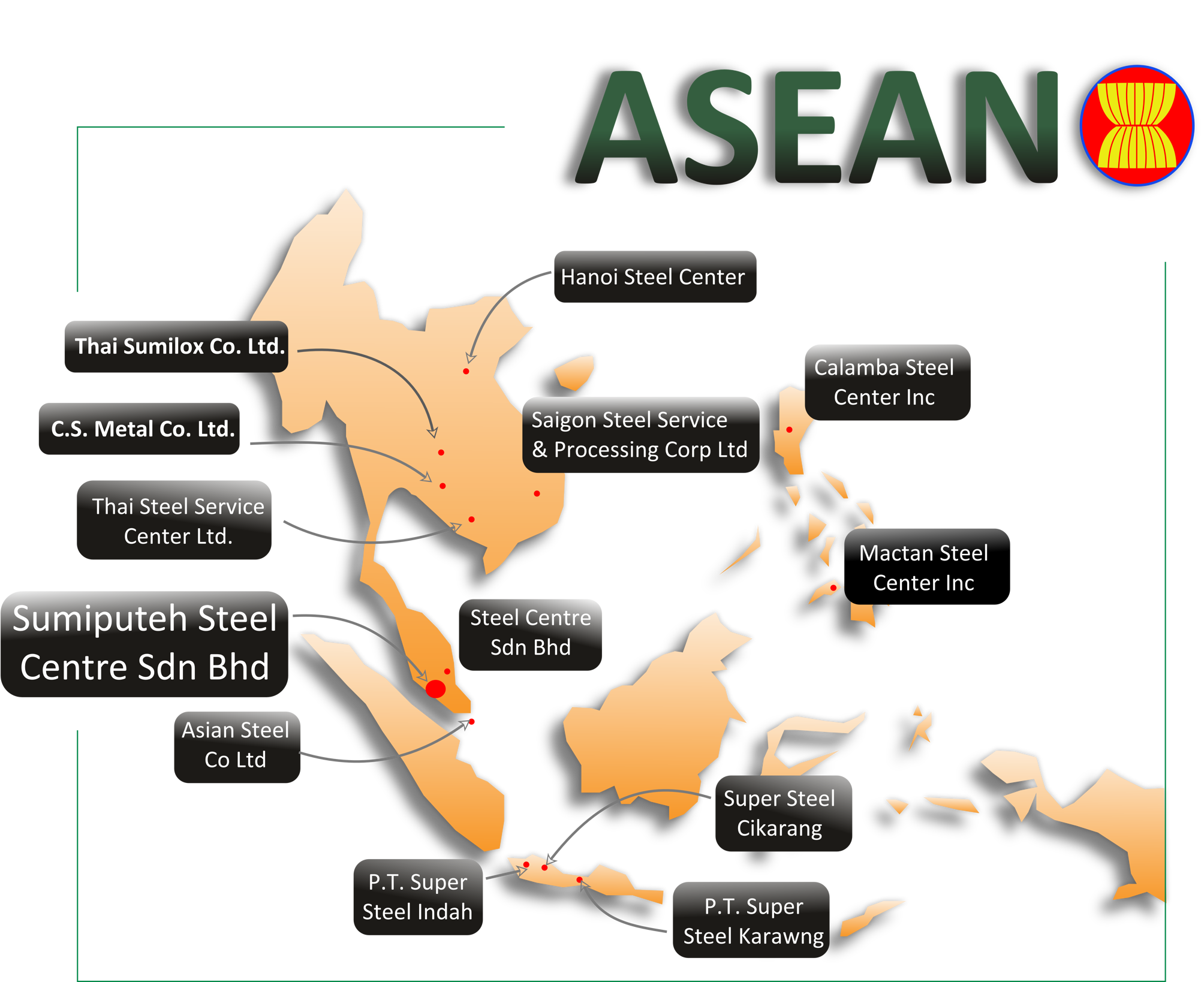 Asean Map